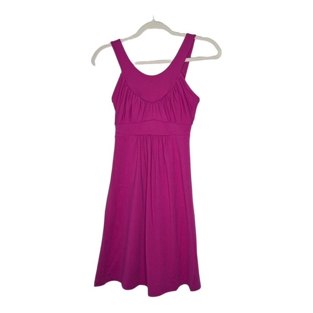 Susana Monaco Womens Fuscia Pink Sleeveless Empire‎ Waist Dress Size XS EUC